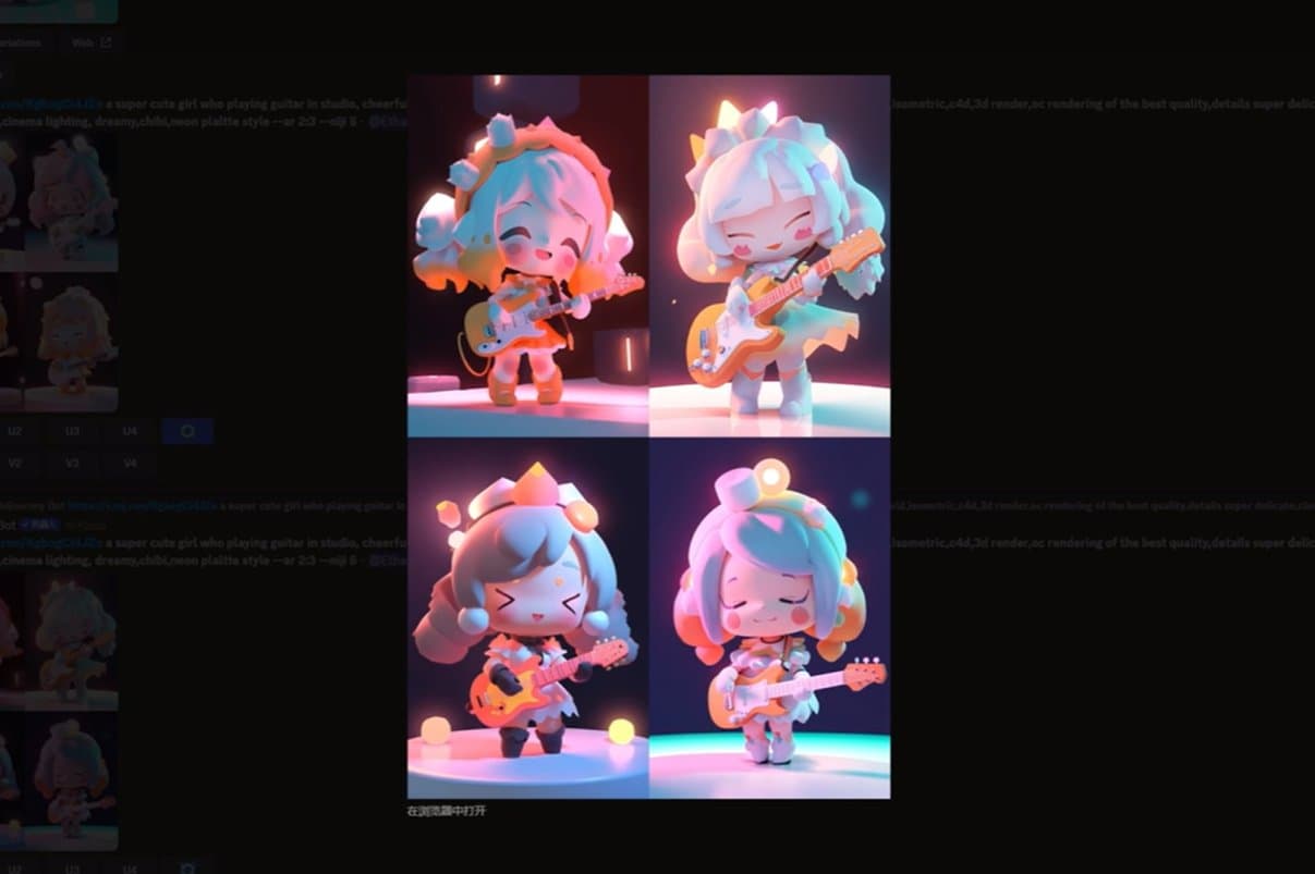 Midjourney如何生成盲盒ip Midjourney盲盒生成教程