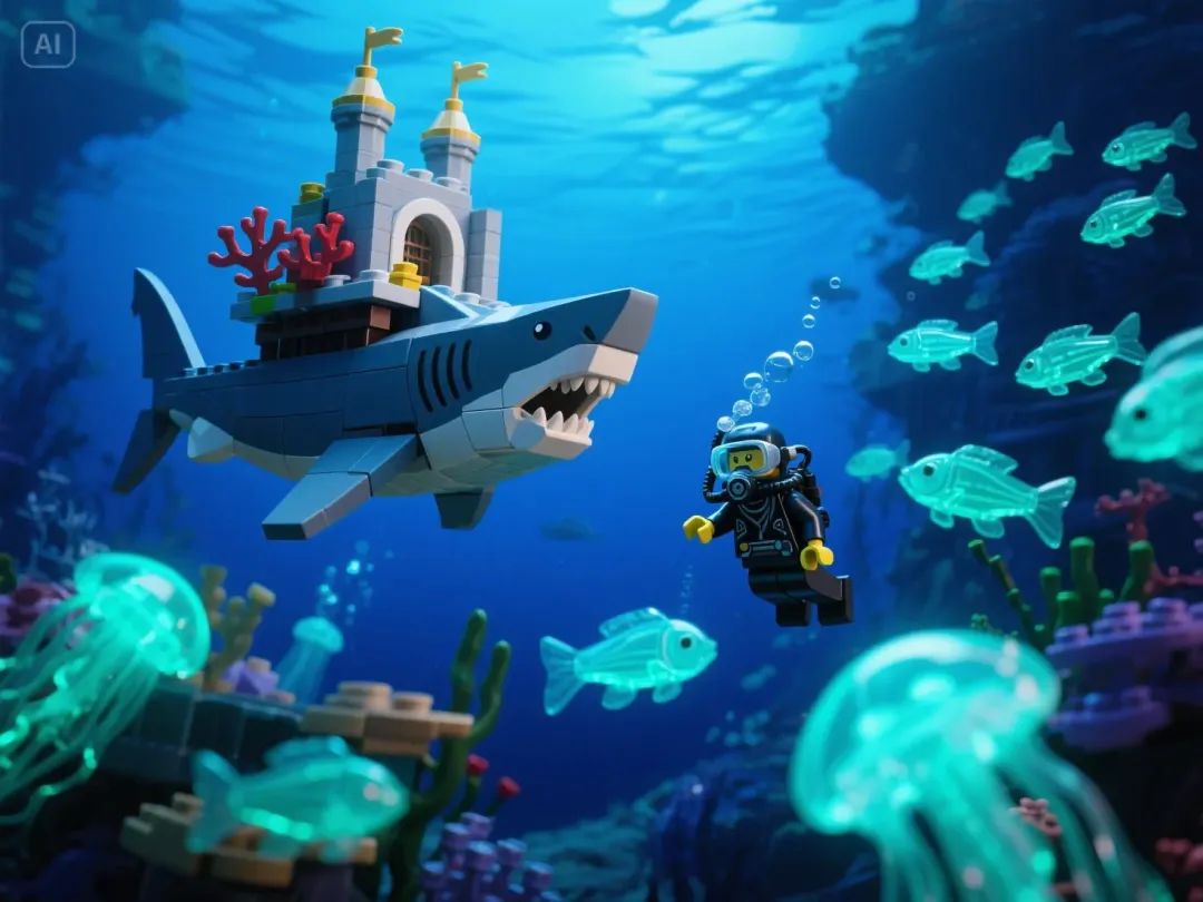 即梦AI画图教程:(六十三)当乐高遇见AI,让想象力立体化