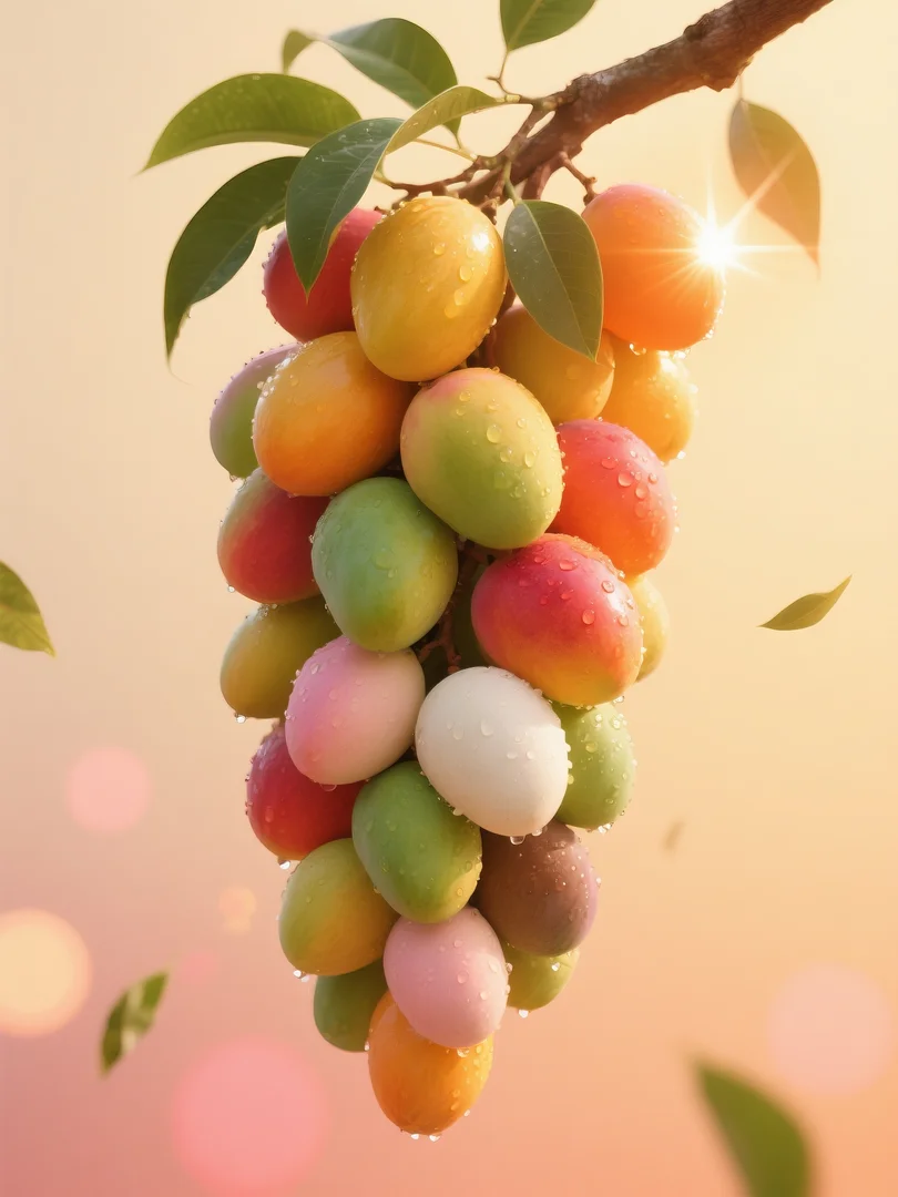 即梦AI 【水果】| 色彩缤纷的水果,附提示词