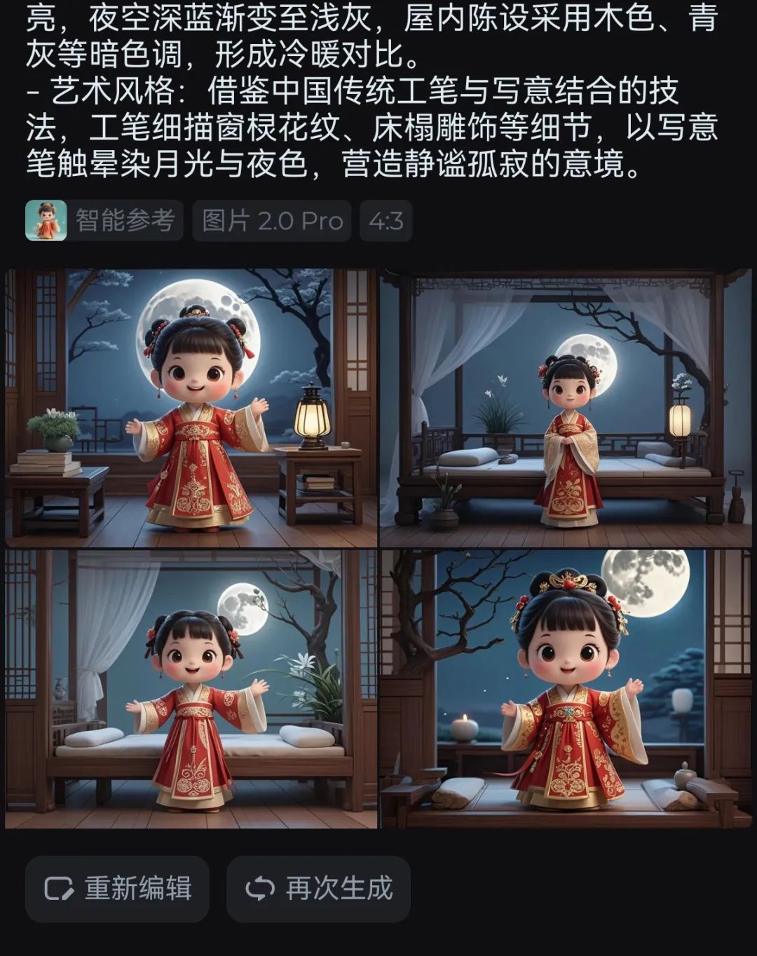 我做到了!即梦AI制作萌娃古诗词视频,人物一致性问题被我解决了(附喂饭级教程)