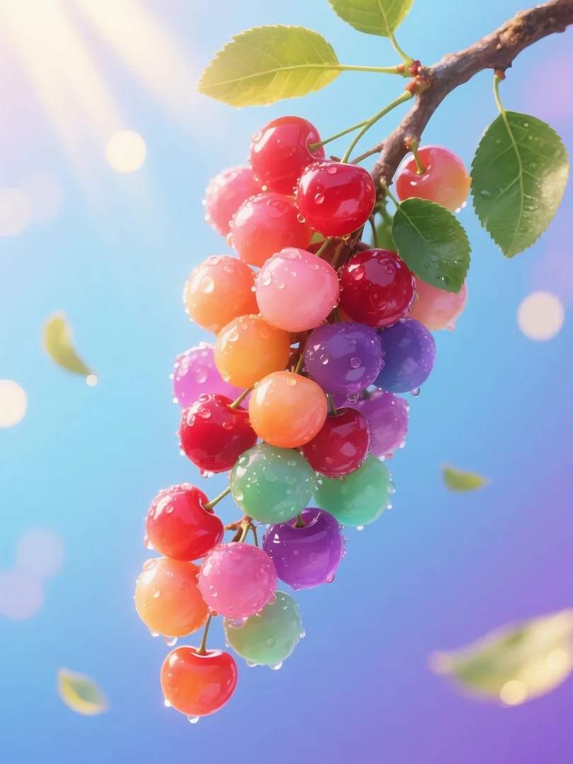 即梦AI 【水果】| 色彩缤纷的水果，附提示词