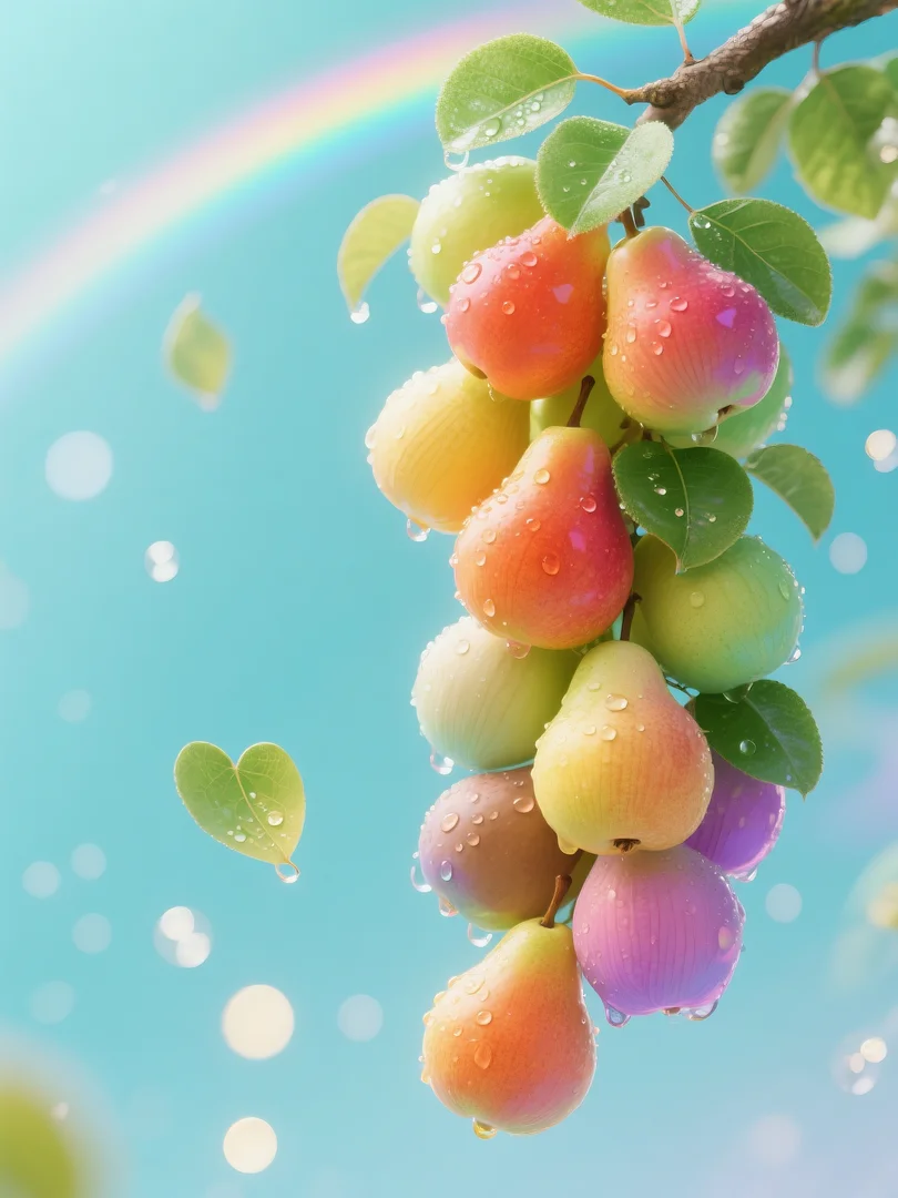 即梦AI 【水果】| 色彩缤纷的水果,附提示词