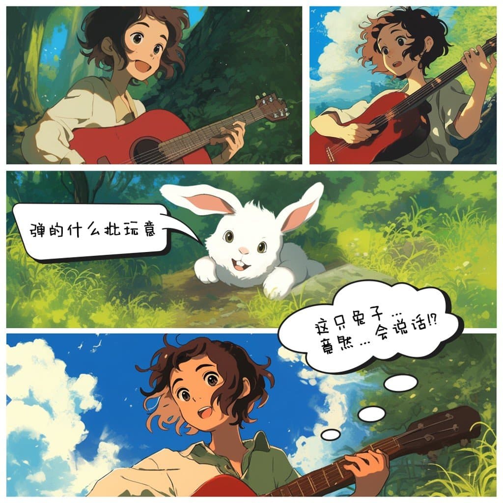 【独家干货】AI生成绘本连环画教程(二):绘制剧情连续画面