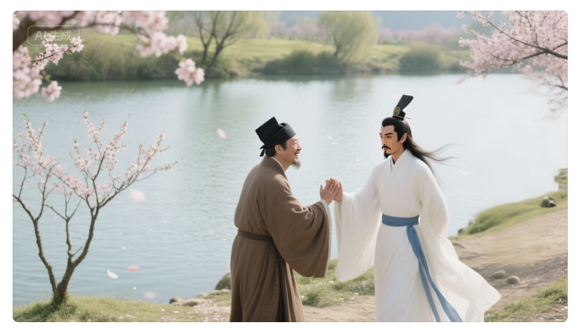 十五分钟，AI助你生成第一人称视角《赠汪伦》短视频（手把手教你玩转AI）