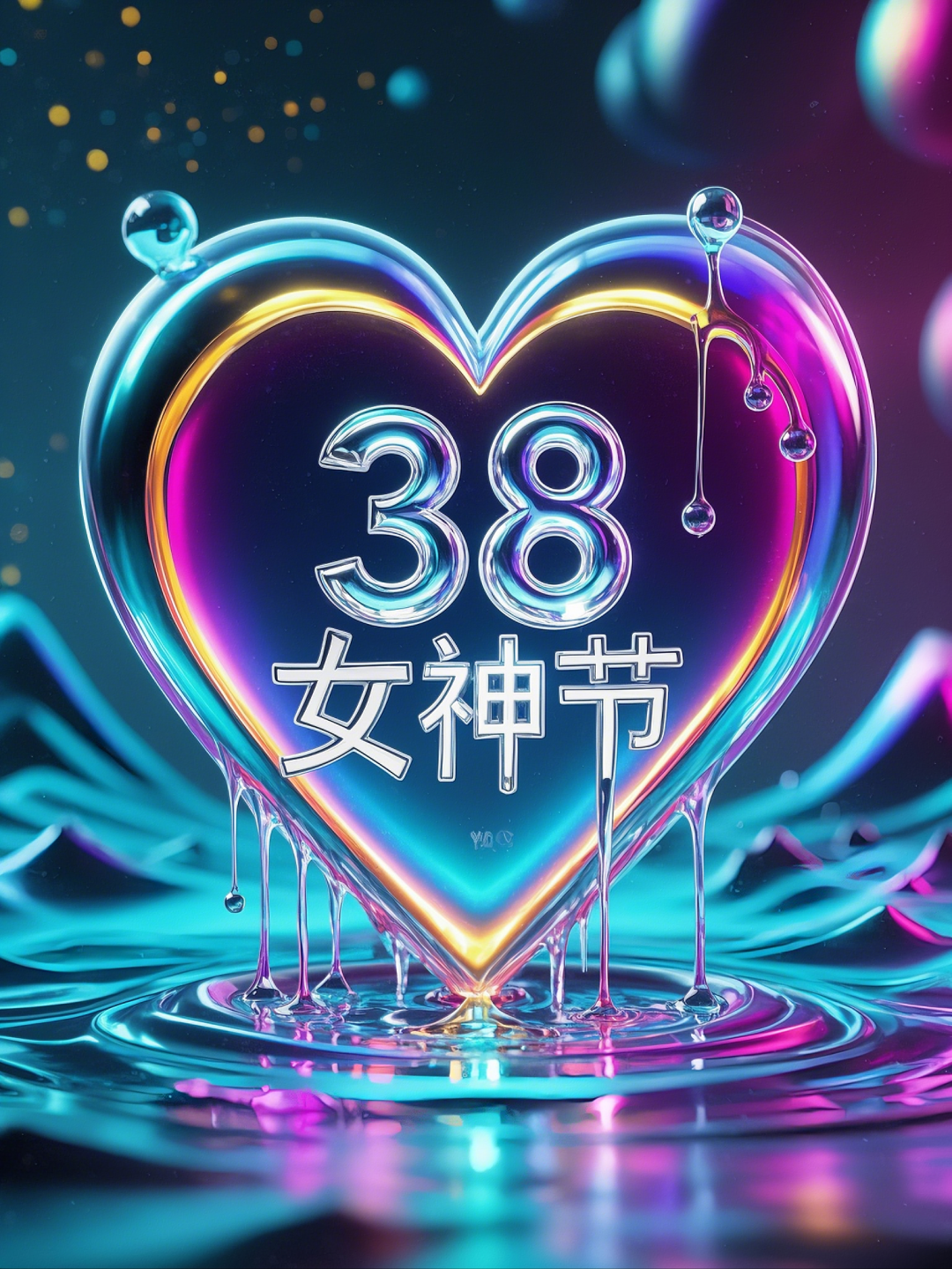 即梦AI【节日系列】【女神节】| 3分钟出图，今年女神节海报不求人