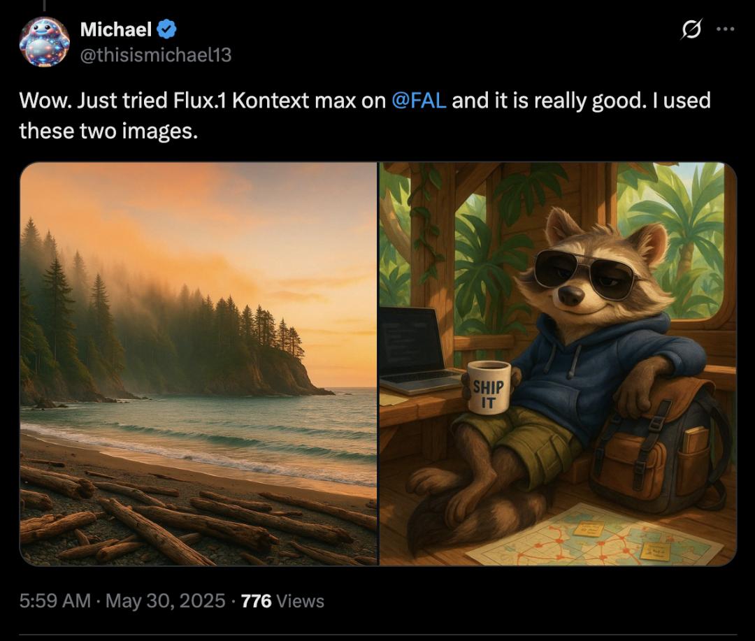 Black Forest Labs,发布 FLUX.1 Kontext 全新图像生成模型。