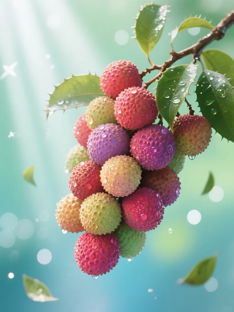 即梦AI 【水果】| 色彩缤纷的水果,附提示词