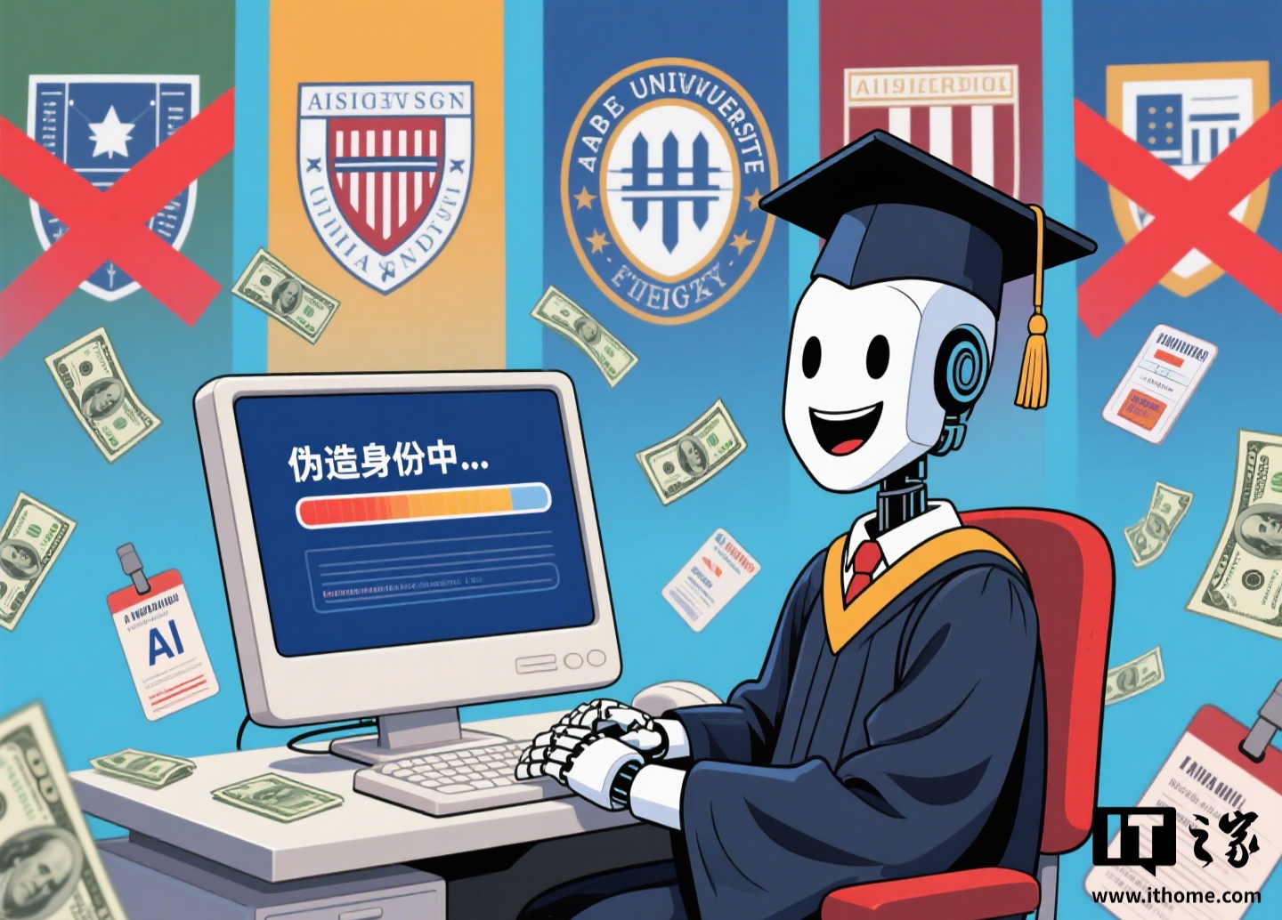 AI 助长“幽灵学生”骗局，美国社区大学遭遇助学金诈骗潮