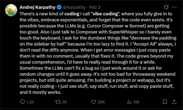 现在张嘴不说Vibe,都不适合在AI圈待了?