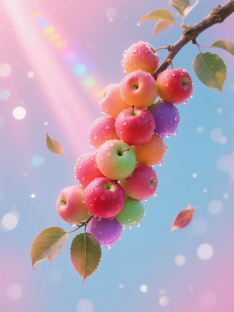 即梦AI 【水果】| 色彩缤纷的水果,附提示词