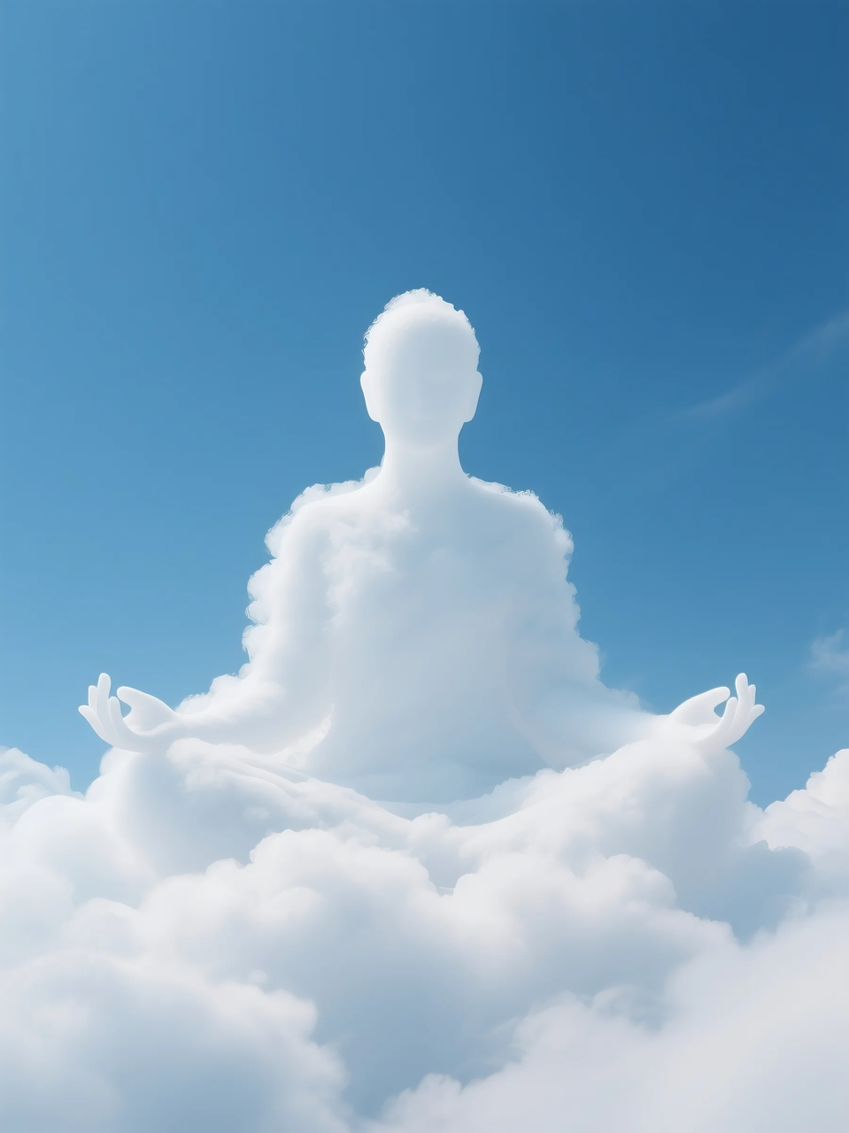 即梦AI 【云】| 一朵热爱运动的云,附提示词