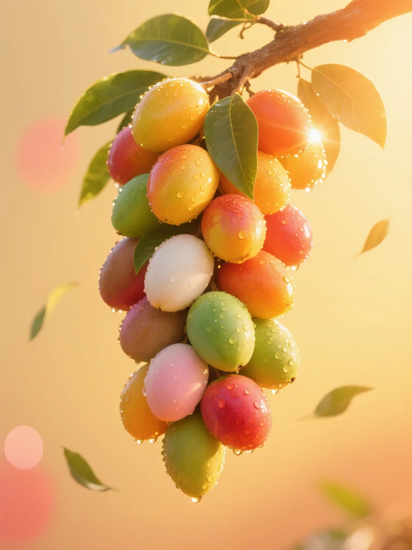 即梦AI 【水果】| 色彩缤纷的水果,附提示词