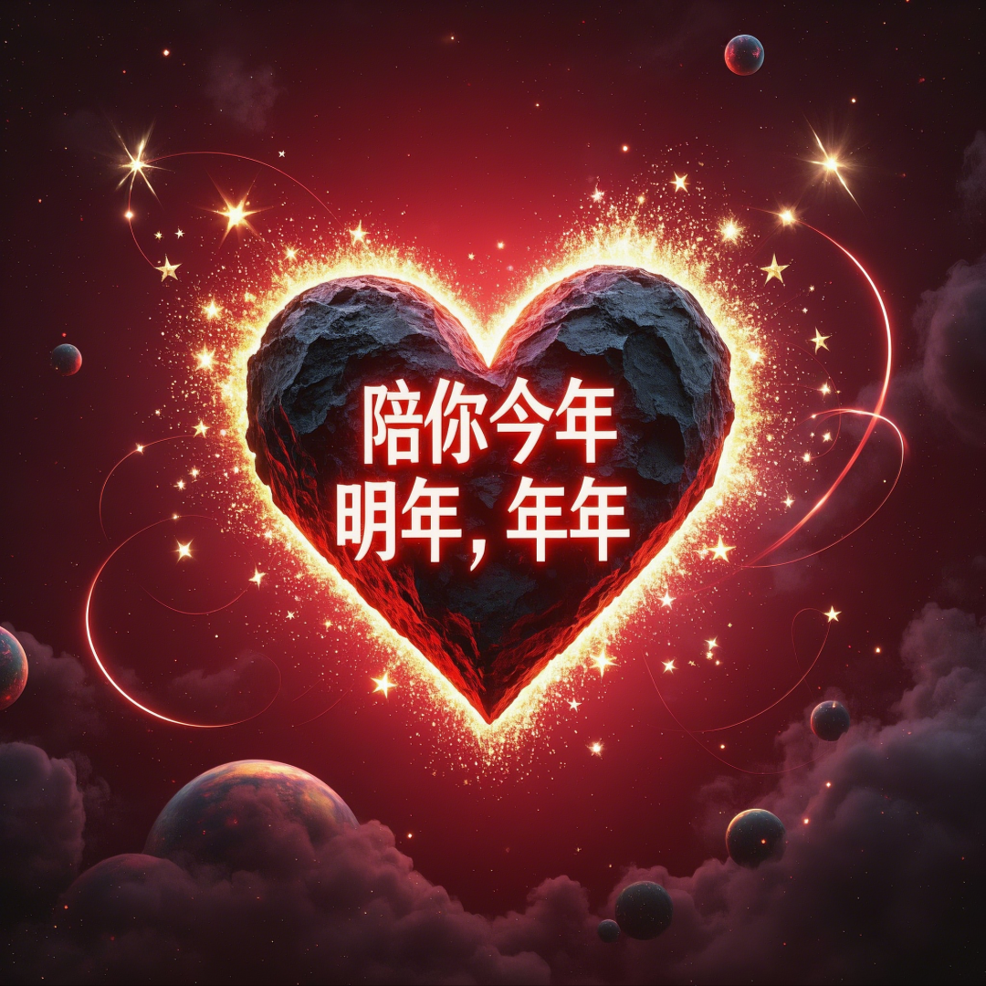 即梦AI【文字图片素材】| 用AI绘画表白!这些浪漫文字素材,让TA瞬间沦陷