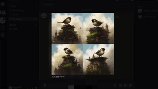 如何使用Midjourney进行画作融合创作 AI画作融合教程