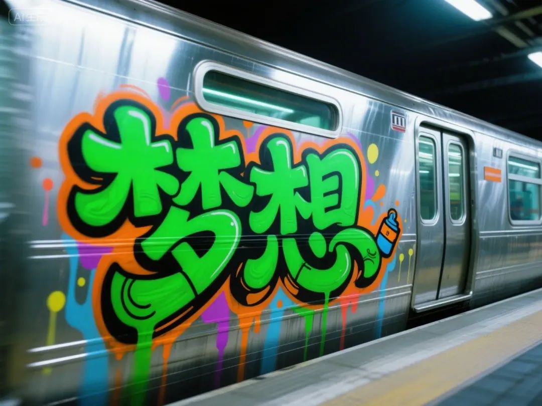 即梦AI画图教程:(八十六)涂鸦艺术