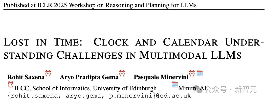 LLM又曝致命缺陷:根本不会看时钟,博士惊呆,准确率不及50%