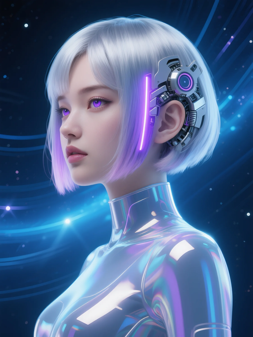 即梦AI 【美女系列】| 数字艺术缔造的倾世容颜,看完彻底沦陷,附提示词