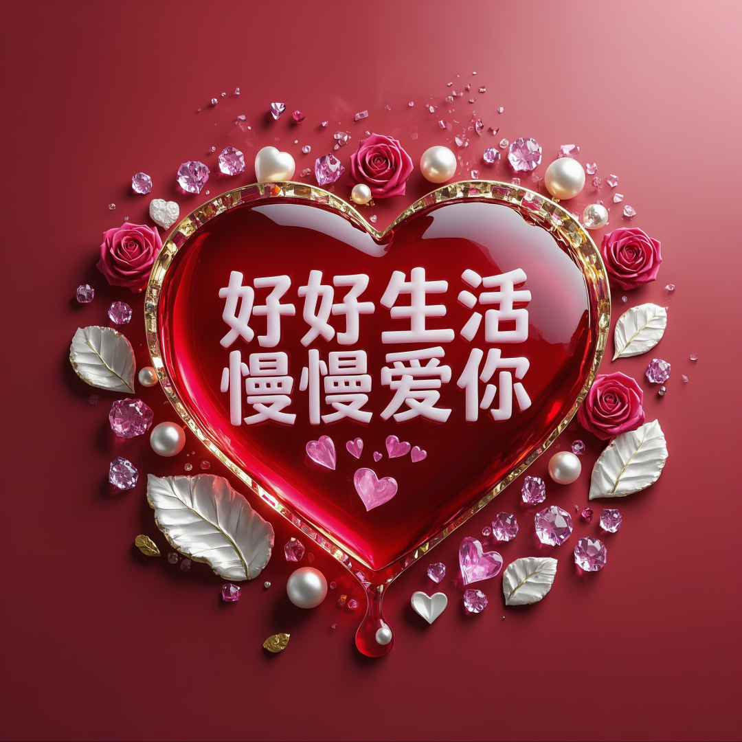 即梦AI【文字图片素材】| 用AI绘画表白!这些浪漫文字素材,让TA瞬间沦陷