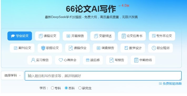 AI论文写作哪个比较好 超好用的AI论文写作软件分享2025
