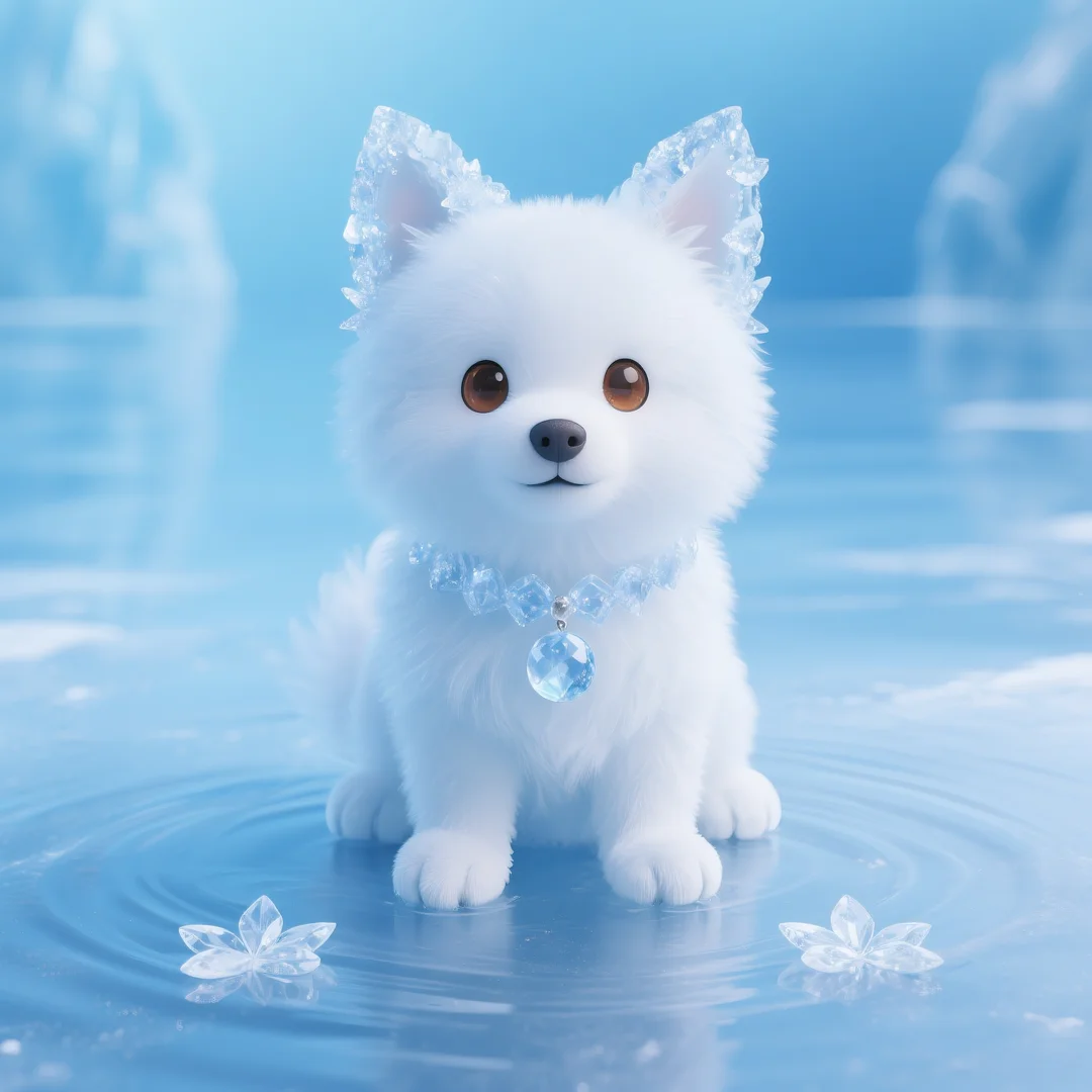 即梦AI 【动物】【十二生肖】| 炎炎夏日冰晶质感清凉版十二生肖头像,附提示词