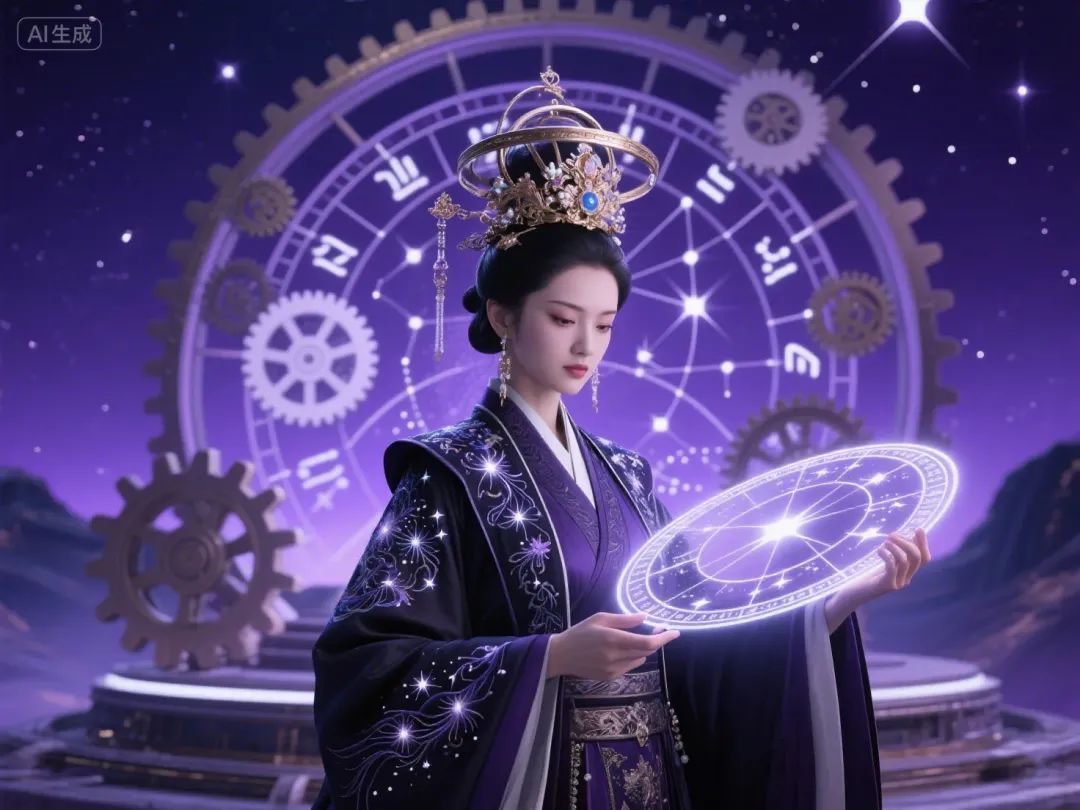 即梦AI画图教程：（七十七）赛博朋克古风人物创作指南