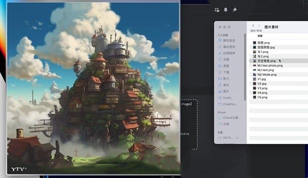 如何使用Midjourney进行画作融合创作 AI画作融合教程