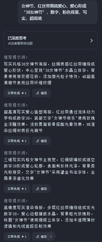即梦AI:重磅升级接入DeepSeek,AI绘画提示词更自由,小白也能秒变大神