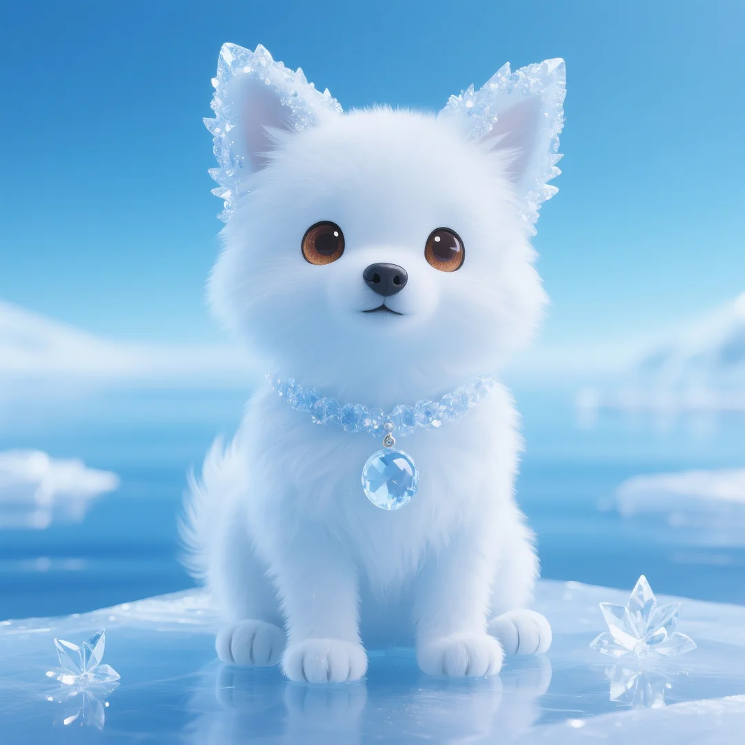 即梦AI 【动物】【十二生肖】| 炎炎夏日冰晶质感清凉版十二生肖头像,附提示词