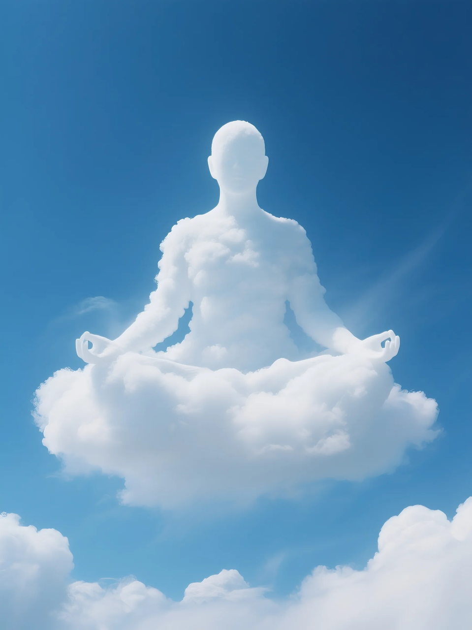 即梦AI 【云】| 一朵热爱运动的云,附提示词