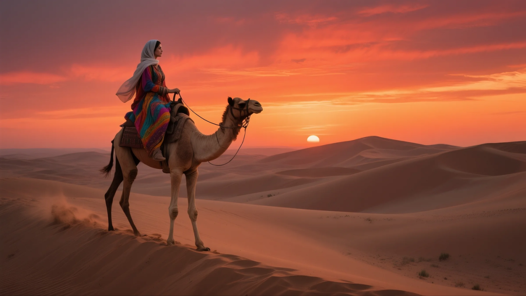 即梦AI 【构图篇】| 感受对角线构图之美,附提示词