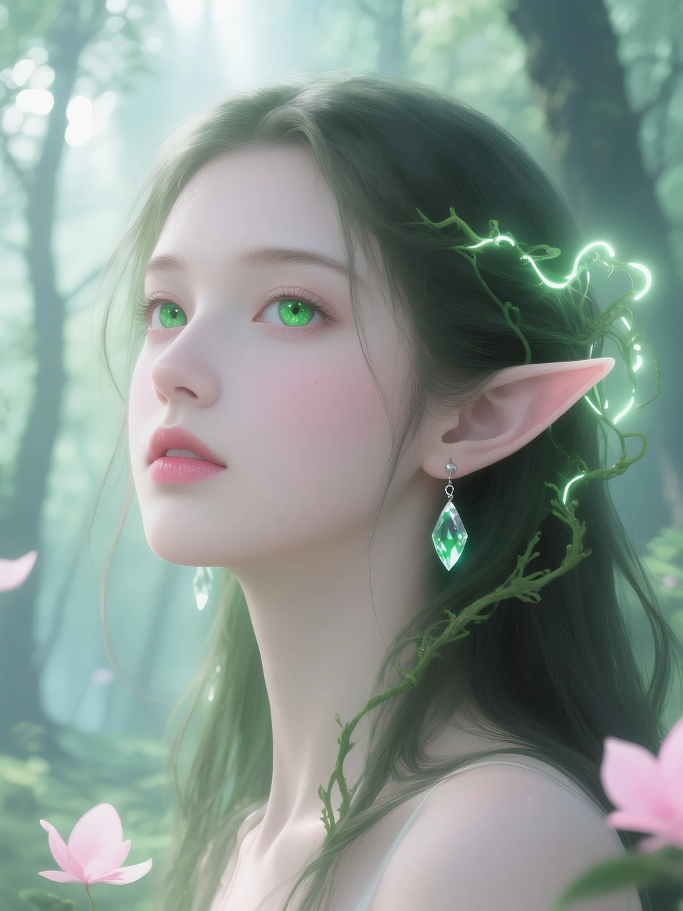 即梦AI 【美女系列】| 数字艺术缔造的倾世容颜,看完彻底沦陷,附提示词
