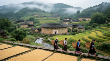 即梦AI 【构图篇】| 感受对角线构图之美,附提示词