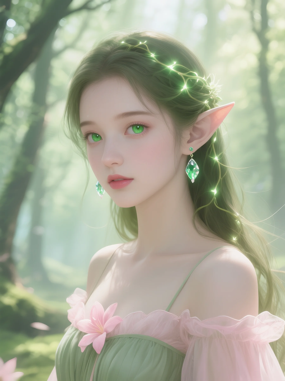 即梦AI 【美女系列】| 数字艺术缔造的倾世容颜,看完彻底沦陷,附提示词