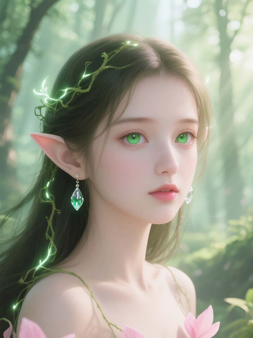 即梦AI 【美女系列】| 数字艺术缔造的倾世容颜,看完彻底沦陷,附提示词