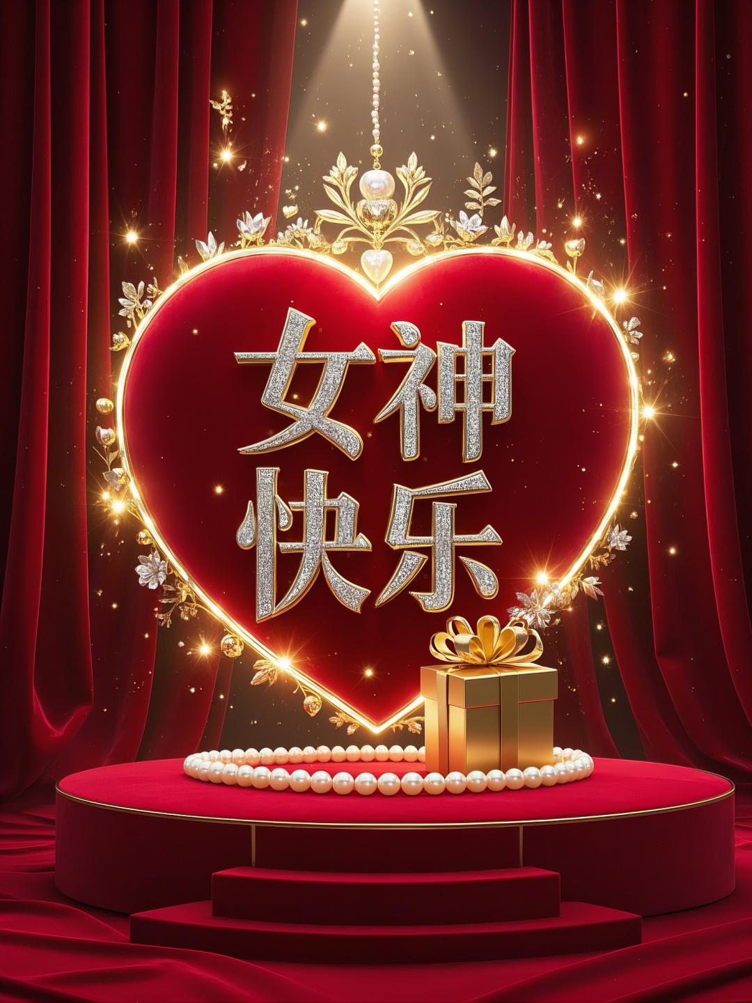 即梦AI【节日系列】【女神节】| 3分钟出图，今年女神节海报不求人