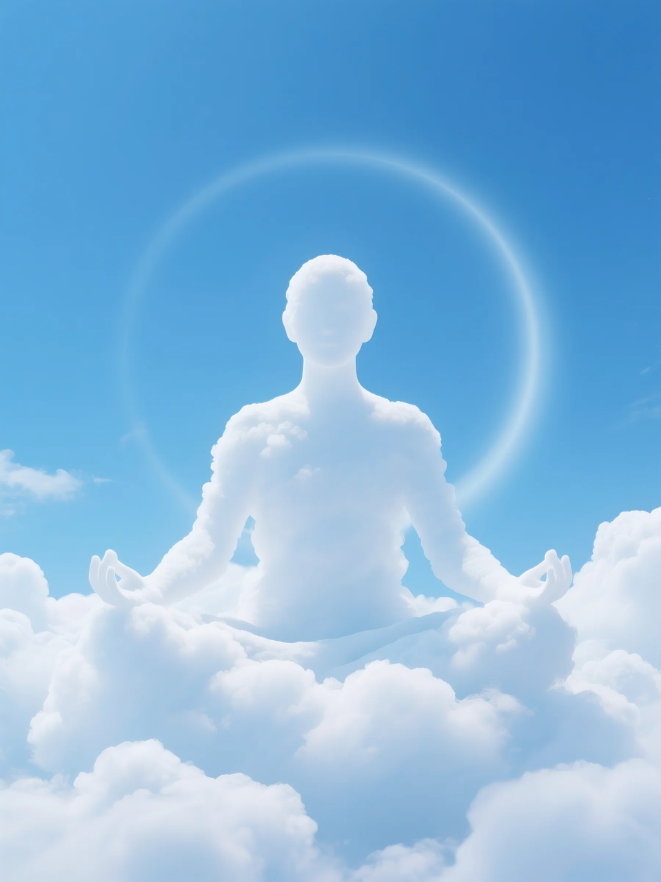 即梦AI 【云】| 一朵热爱运动的云,附提示词