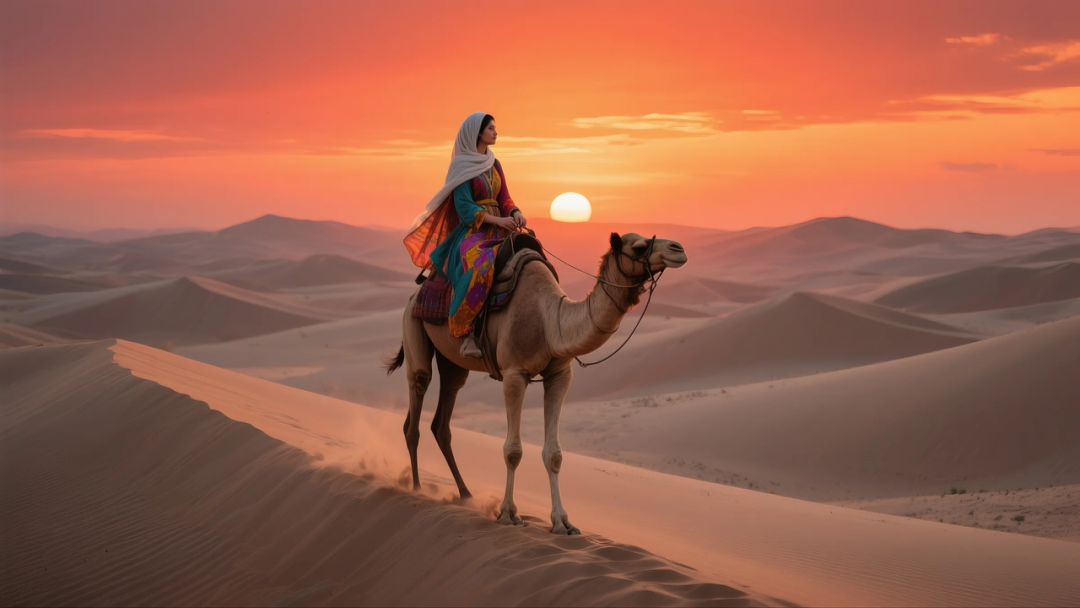 即梦AI 【构图篇】| 感受对角线构图之美,附提示词