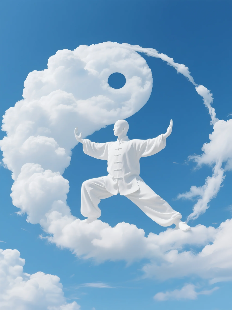 即梦AI 【云】| 一朵热爱运动的云,附提示词