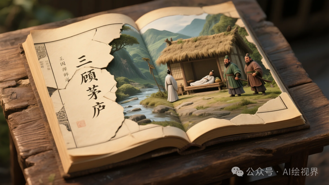 即梦AI | 四大名著AI玩出新高度，裸眼 3D 特效绝了