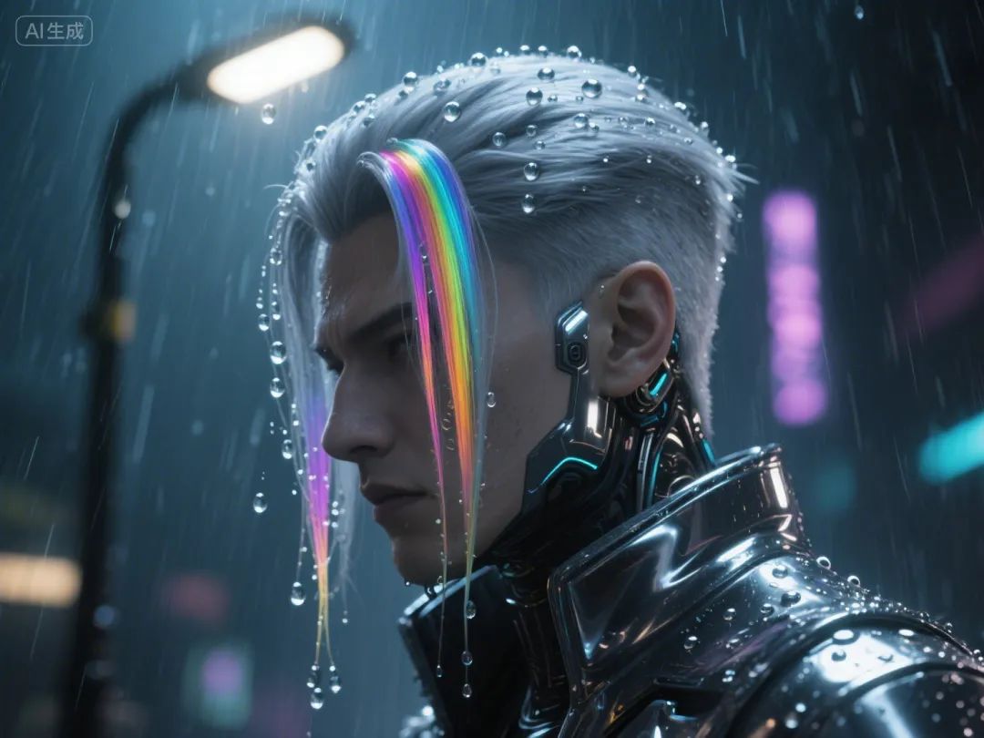 即梦AI画图教程:(九十一)炫彩发型