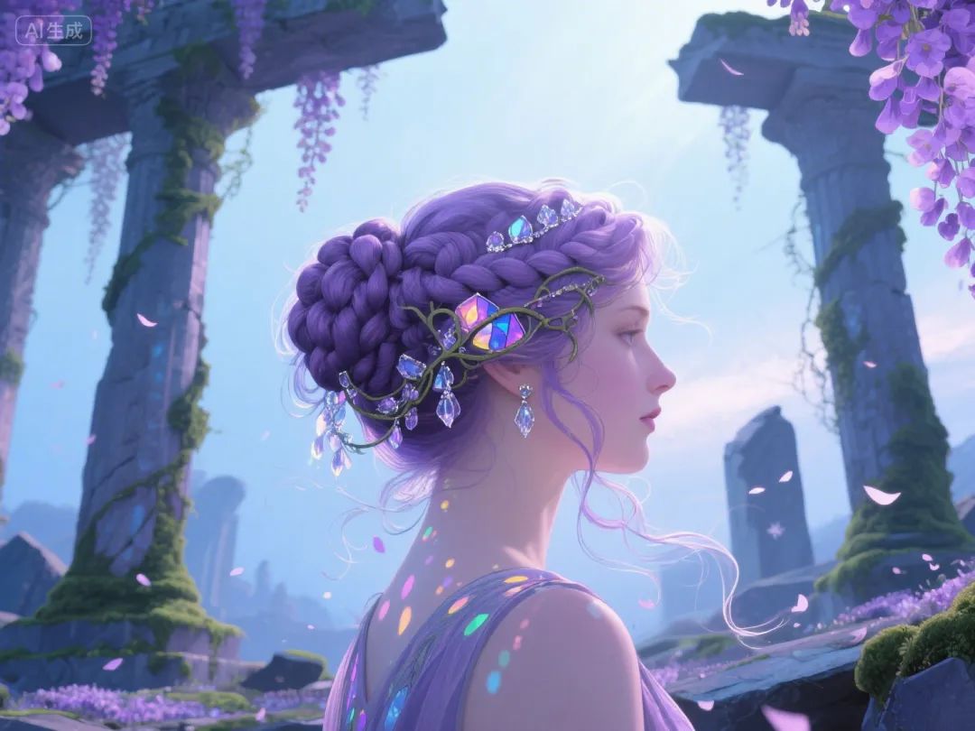 即梦AI画图教程：（九十一）炫彩发型