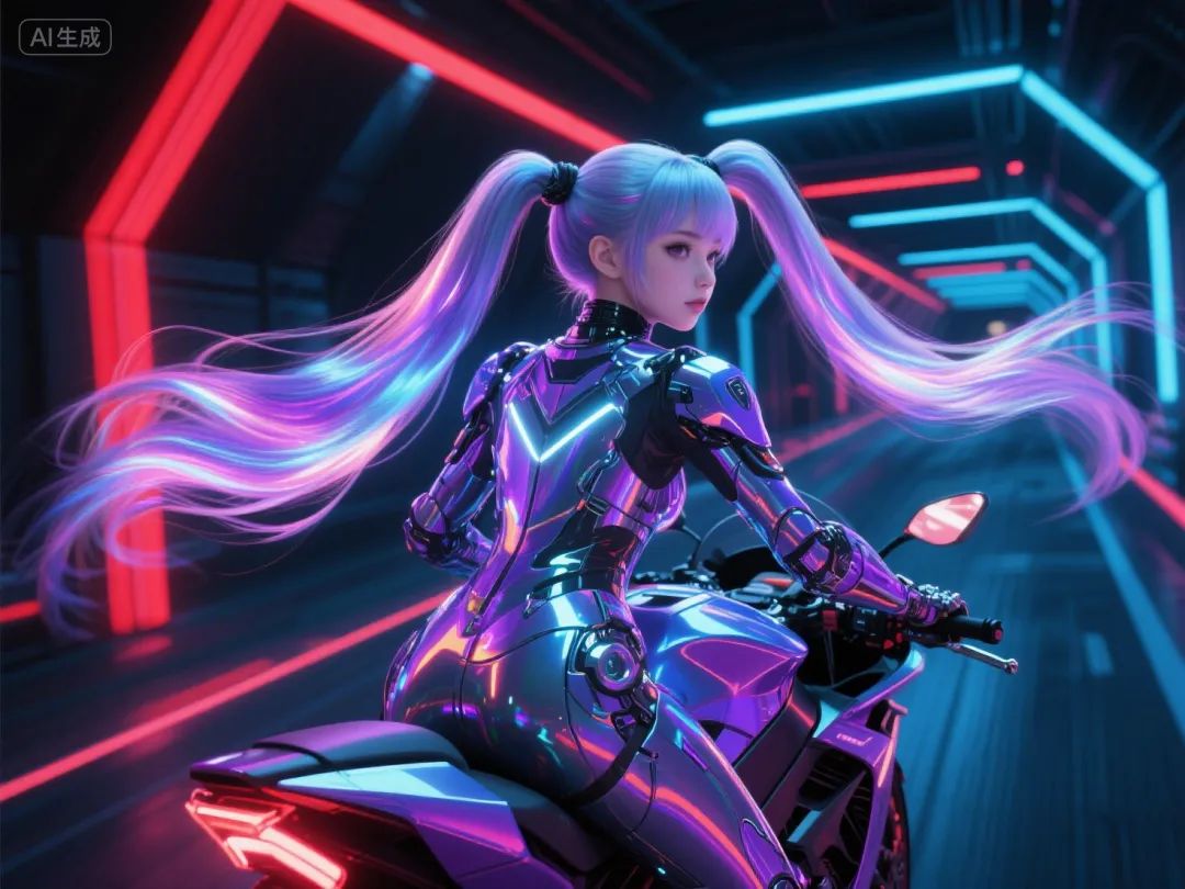 即梦AI画图教程:(九十一)炫彩发型