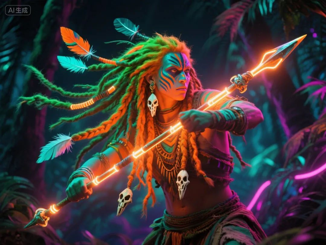 即梦AI画图教程：（九十一）炫彩发型